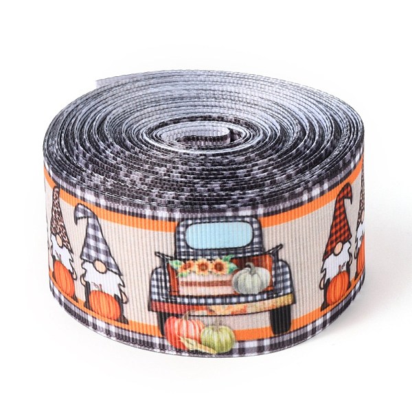 

PandaHall Polyester Grosgrain Ribbon, Single Face Printed Pattern, for DIY Handmade Craft, Festival Party, Gift Decoration , Christmas...