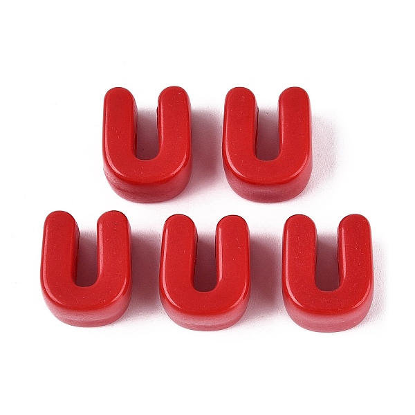 Opaque Acrylic European Beads