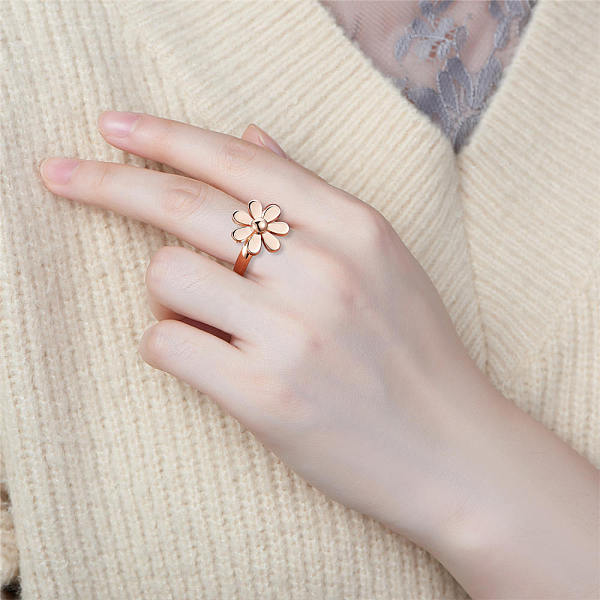 SHEGRACE Brass Adjustable Rings