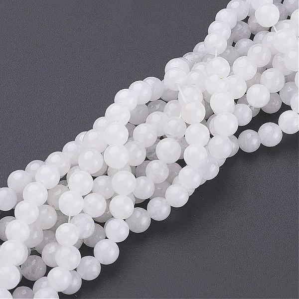 

PandaHall 16 inch Natural Gemstone Beads Strands, Round, white Jade, about 6mm in diameter, hole:0.8mm. about 64pcs/strand White Jade Round...