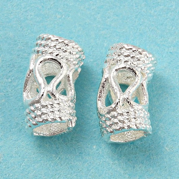 

PandaHall Eco-friendly Brass Beads, Cadmium Free & Lead Free, Long-Lasting Plated, Column, 925 Sterling Silver Plated, 9x5mm, Hole: 3mm...