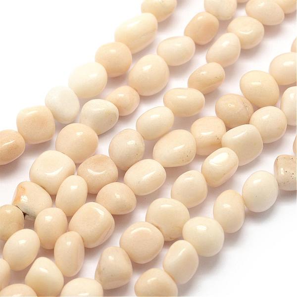 

PandaHall Natural White Jade Beads Strands, Nuggets, 7~9x7~9x3~8mm, Hole: 1mm, about 42~47pcs/strand, 15.7 inch(40cm) White Jade Nuggets..., Yellow