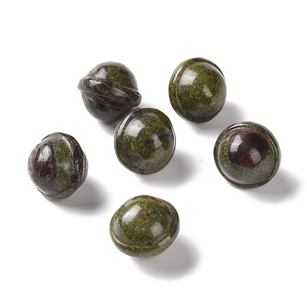 

PandaHall Natural Bloodstone Display Decorations, Gemstone Figurine, Planet, 20x18mm Bloodstone Planet