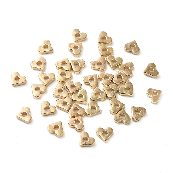 

PandaHall CCB Plastic Beads, Heart, Golden, 4.5x5x1.5mm, Hole: 1.4mm Plastic Heart