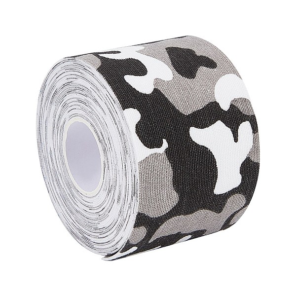 

PandaHall GORGECRAFT 2" x5.5Yds Waterproof Kinesiology Tape Precut Water Resistant Strips Gray Professional Therapeutic Tape Elastic...