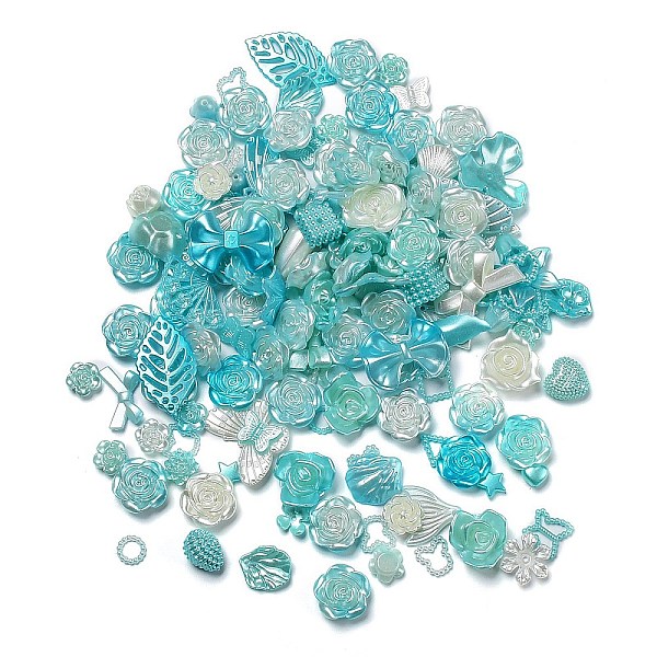 

PandaHall DIY Gradient Color Style Jewelry Making Finding Kits, Including Plastic Bead & Cabochon & Link & Pendants...