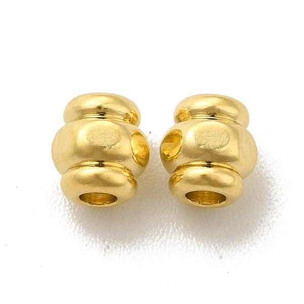 

PandaHall Brass Bead, Cadmium Free & Lead Free, Long-Lasting Plated, Lantern, Real 24K Gold Plated, 4.5x4mm, Hole: 2mm Brass Lantern