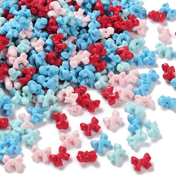 Opaque Acrylic Beads - image