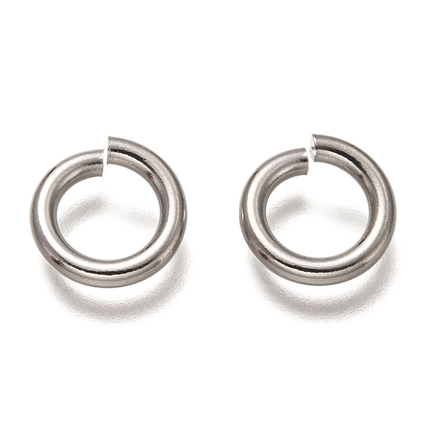 

PandaHall 304 Stainless Steel Jump Rings, Open Jump Rings, Round Ring, Stainless Steel Color, 11x2mm, Inner Diameter: 7mm 304 Stainless...