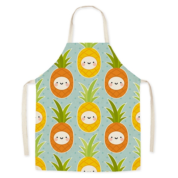 

PandaHall Easter Theme Flax Sleeveless Apron, with Double Shoulder Belt, Light Green, 700x600mm Cloth