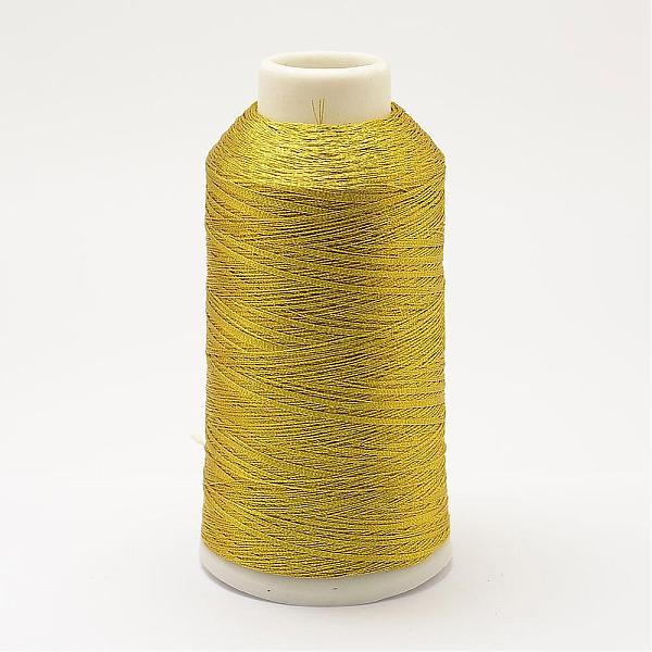 

PandaHall Round Metallic Cord, 3-Ply, Light Khaki, 0.5mm, about 546.8 yards(500m)/roll Nylon
