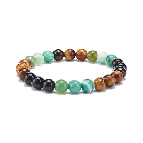 Natural Agate & Tig… - image