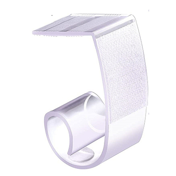 

PandaHall Table Cover Tablecloth Clips, Table Skirting Clips, with Hook and Loop at The Back Side, Clear, 63x44x25mm Plastic Clear