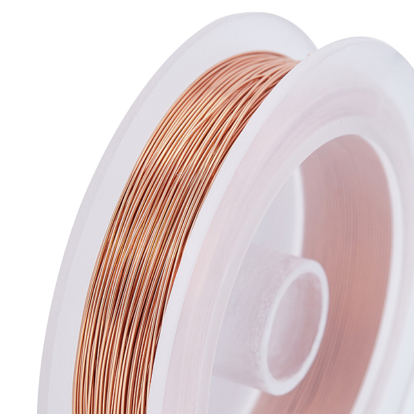 

PandaHall BENECREAT 26-Gauge Tarnish Resistant Antique Bronze Wire, 197-Feet/66-Yard Copper Round