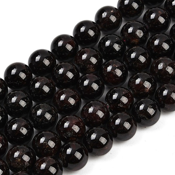 Natural Garnet Bead… - image