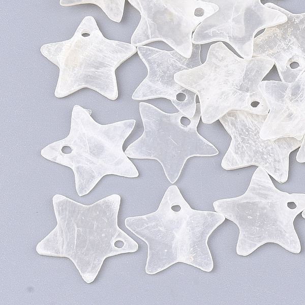 

PandaHall Capiz Shell Charms, Star, Beige, 12~13x12.5~13x1mm, Hole: 1.2mm Capiz Shell Star Yellow