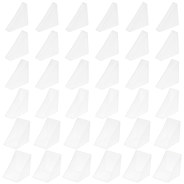 

PandaHall BENECREAT 36pcs 6 Styles PP Triangle Corner Protector, Guards Cover Cushion, for Ceramic, Glass, Metal Sheet Transportation..., White