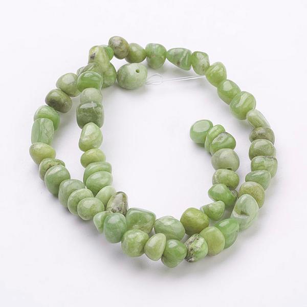 

PandaHall Natural Peridot Beads Strands, Olive, Size: about 6~7mm wide, 5~8mm long, 5~6mm thick, hole: 1mm, about 67pcs/strand, 16 inch..., Green