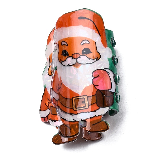 Pinces à cheveux de Noël en PVC pour femmes et filles