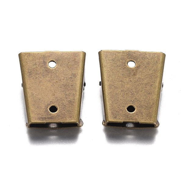 

PandaHall Iron Bolo Tie Slide Clasp, for Bolo Tie Making, Antique Bronze, 30x25x9.5mm, Hole: 2.5mm, Inner Diameter: 3.5x17mm Iron