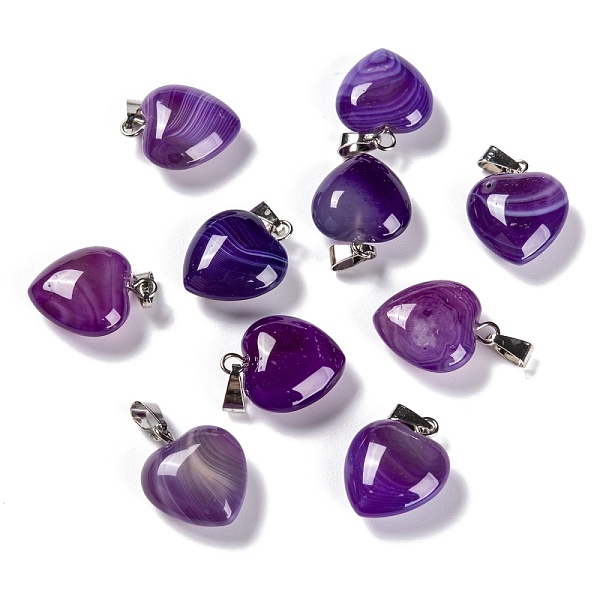 Natural Agate Pendants