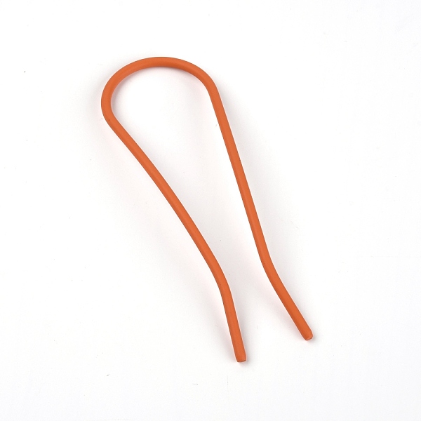 

PandaHall Zinc Alloy Hair Fork, Tomato, 110x38x3mm Alloy Red