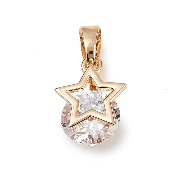 Brass Micro Pave Cu… - image
