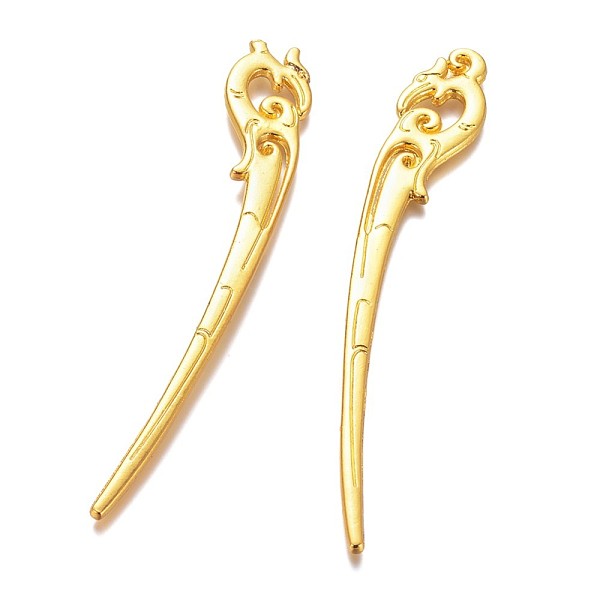 

PandaHall Tibetan Style Alloy Bookmarks, Golden, 92x14x2mm Alloy