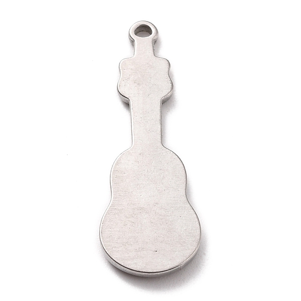 

PandaHall 304 Stainless Steel Pendants Cabochons for Enamel, Guitar, Stainless Steel Color, 27x10x2mm, Hole: 1.2mm 304 Stainless Steel...