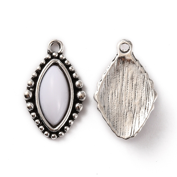 

PandaHall Zinc Alloy Pendants, with Resin, Horse Eye, Lavender, 23.5x14.5x5.5mm, Hole: 1.8mm Alloy Horse Eye Purple