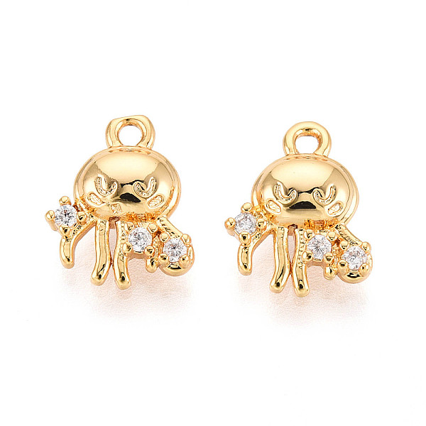 Brass Micro Pave Cu… - image