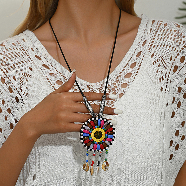 

PandaHall Shell Pendant Necklaces for Women Shell