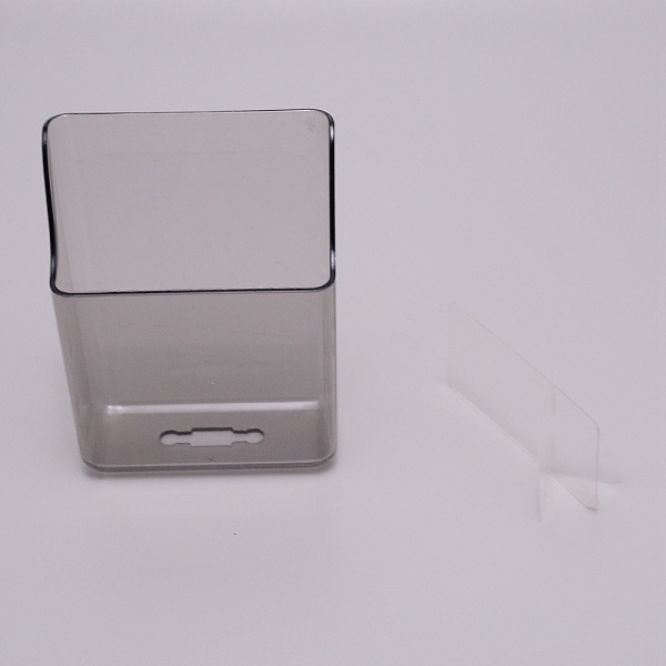 

PandaHall Plastic Storage Box, Wall Decorations Storage Box, Rectangle, Light Grey, 112x90x43mm, Hole: 8x36mm, Inner Diameter: 38x86mm...
