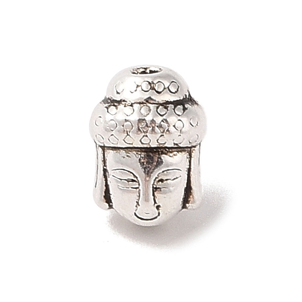

PandaHall Tibetan Style Alloy Beads, Lead Free & Cadmium Free, Buddha, Antique Silver, 10x7.5x7mm, Hole: 1.5mm Alloy Human