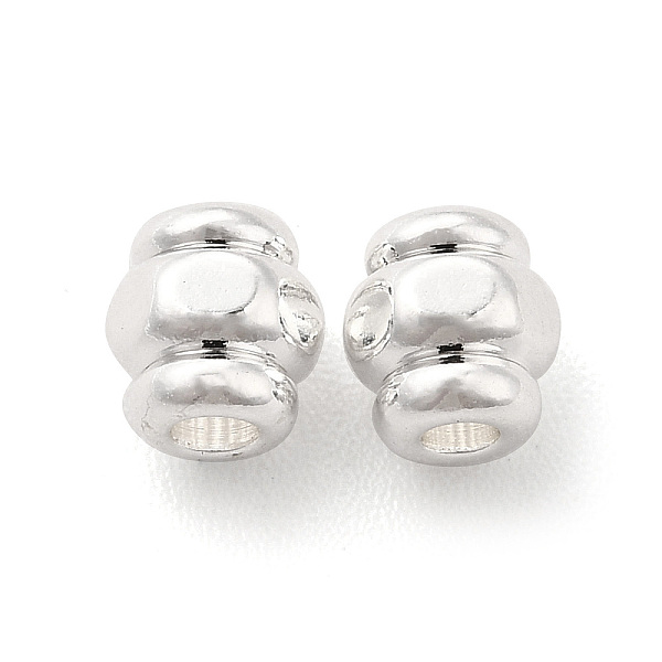 

PandaHall Brass Bead, Cadmium Free & Lead Free, Lantern, 925 Sterling Silver Plated, 4.5x4mm, Hole: 2mm Brass Lantern