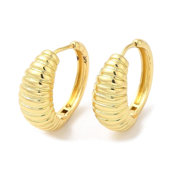 

PandaHall Rack Plating Brass Croissant Hoop Earrings for Women, Long-Lasting Plated, Lead Free & Cadmium Free, Real 18K Gold Plated...