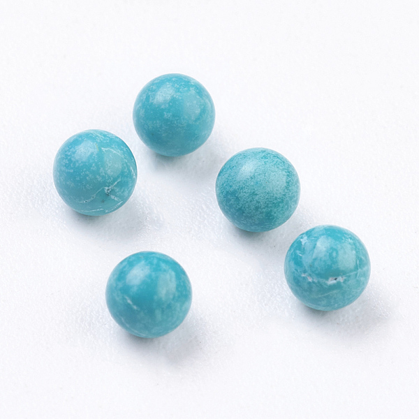 

PandaHall Natural Magnesite Beads, Gemstone Sphere, Dyed, Round, Undrilled/No Hole Beads, Gemstone Sphere, Deep Sky Blue, 3mm Magnesite...