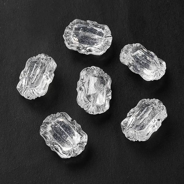

PandaHall Transparent Acrylic Pendants, with Powder, Rectangle, Clear, 18x14x9mm, Hole: 2mm, about 515pcs/500g Acrylic Rectangle Clear