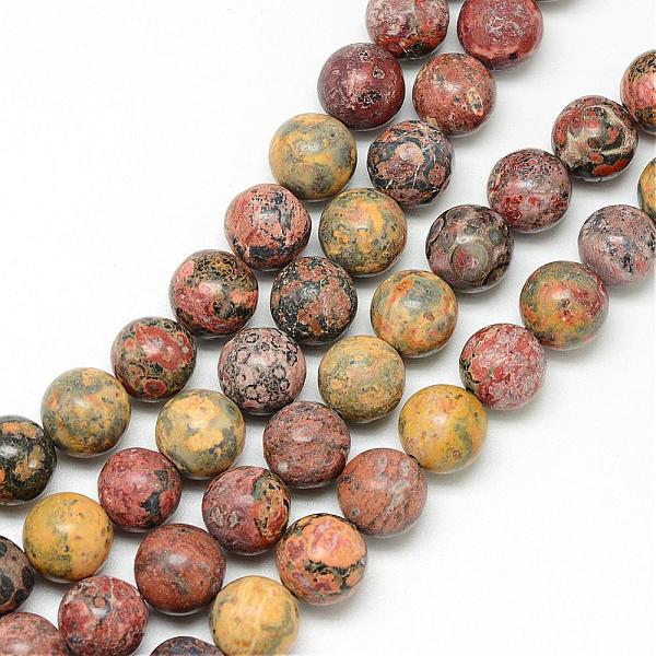 

PandaHall Natural Leopard Skin Jasper Bead Strands, Round, 10~11mm, Hole: 1mm, about 38~39pcs/strand, 15.1~15.3 inch Leopard Skin Jasper...