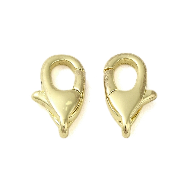 

PandaHall Brass Lobster Claw Clasps, Golden, 12x6x3mm, Hole: 1.2mm Brass Others