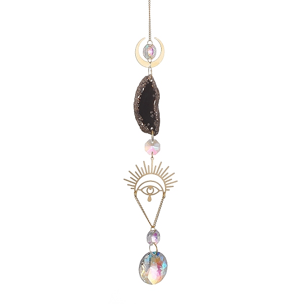 Brass & Crystal Sun… - image