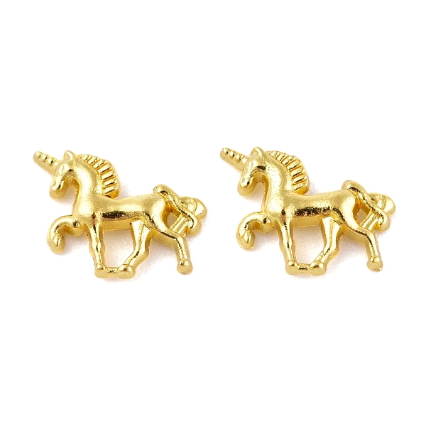 

PandaHall Alloy Cabochons, for DIY Hair Accessories, Unicorn, Cadmium Free & Lead Free, Golden, 7x10.5x1.5mm Alloy Unicorn