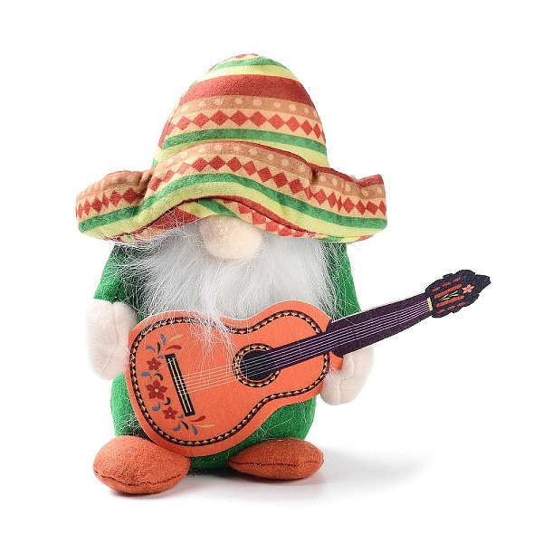 

PandaHall Carnival Ornaments, Polyester Gnome Figurines, Home Party Decoration, Orange, 177x71x221mm Polyester Gnome Orange