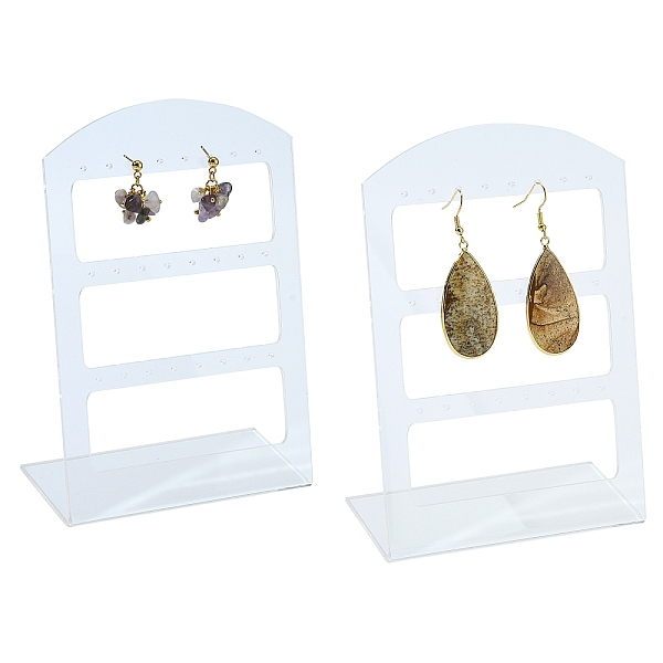 Organic Glass Earri… - image