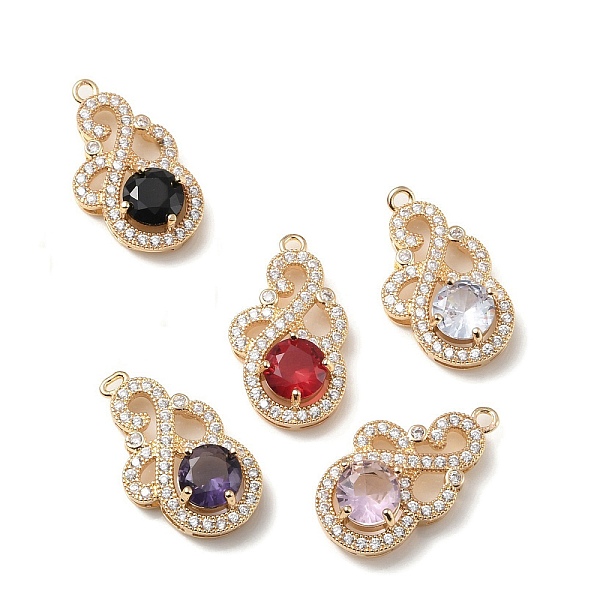 

PandaHall Brass with K9 Glass & Rhinestone Pendants, Light Gold, Flower Charms, Mixed Color, 27x15.5x6.5mm, Hole: 1.8mm K9 Glass Flower..., Multicolor