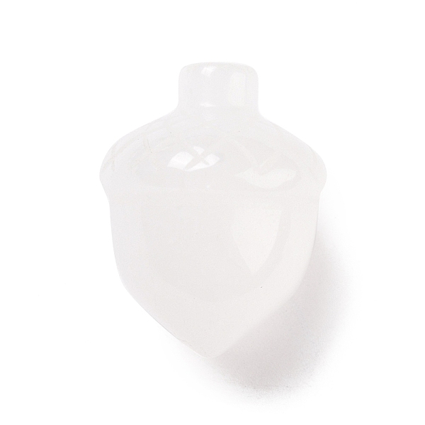 

PandaHall Natural Quartz Crystal Home Display Decorations, Acorns, 25~27x20mm Quartz Crystal Food