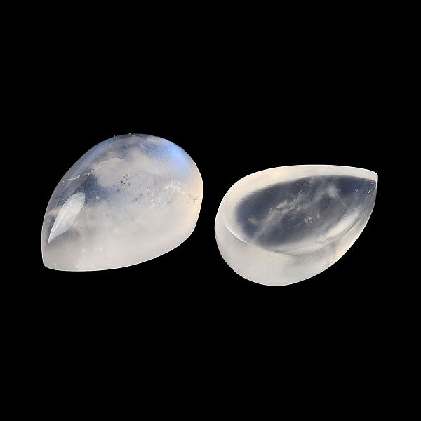 

PandaHall Natural Rainbow Moonstone Cabochons, Grade AA, Teardrop, 18.5~21x12~14x4~7.5mm Rainbow Moonstone Teardrop