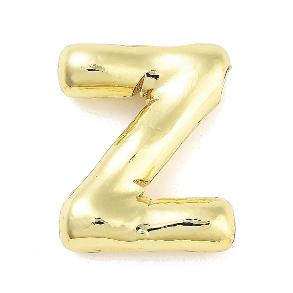 

PandaHall Rack Plating Brass Pendants, Long-Lasting Plated, Real 18K Gold Plated, Letter Z, 20.5x16.5x5mm, hole:2.5~3.5x2.5mm Brass Letter Z