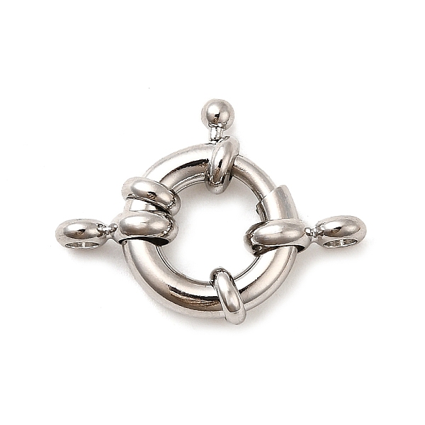 Brass Spring Ring C… - image