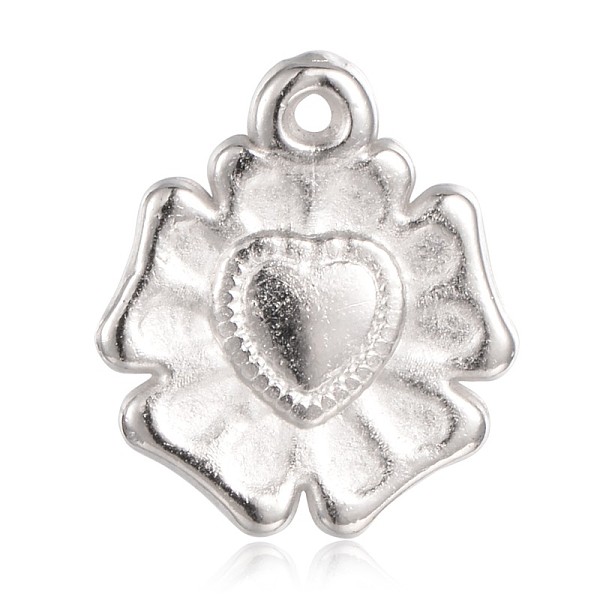 Flower CCB Plastic Pendants